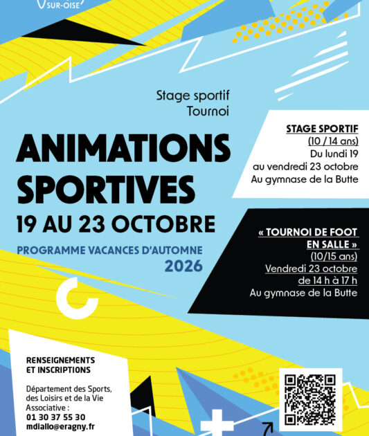 Vacances sportives d'octobre