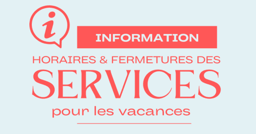 Fermeture des services