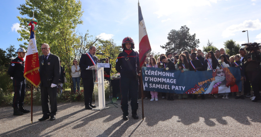 Hommage à Samuel Paty 