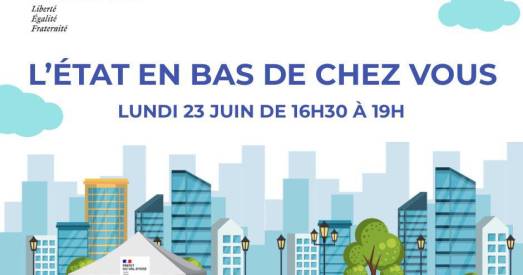 L'état en bas de chez vous