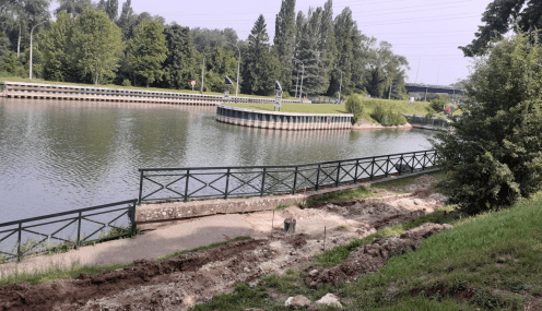 Travaux chemin de Halage