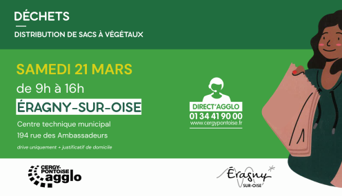 Distribution de sacs à végétaux 2026