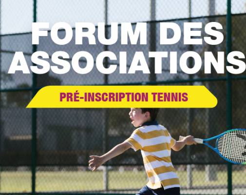 Forum des associations 2023 tennis