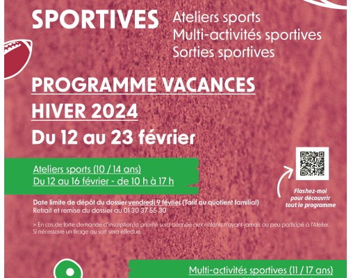 Atelier sports hiver 2024 
