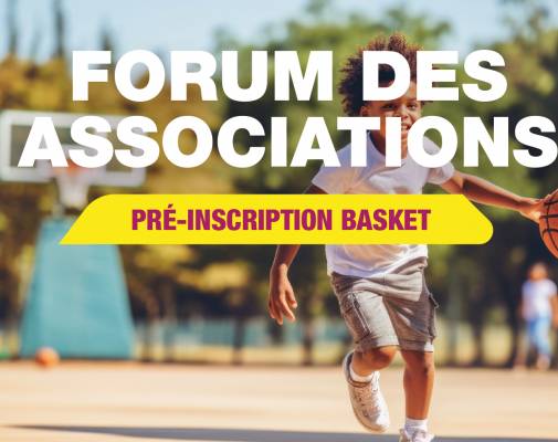 Forum des associations 2024 : basket