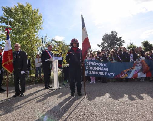 Hommage à Samuel Paty 