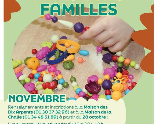 Mercredis famille novembre