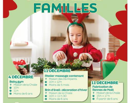 Mercredis famille décembre