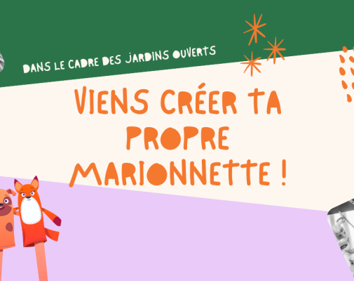 Jardins ouverts - marionnettes