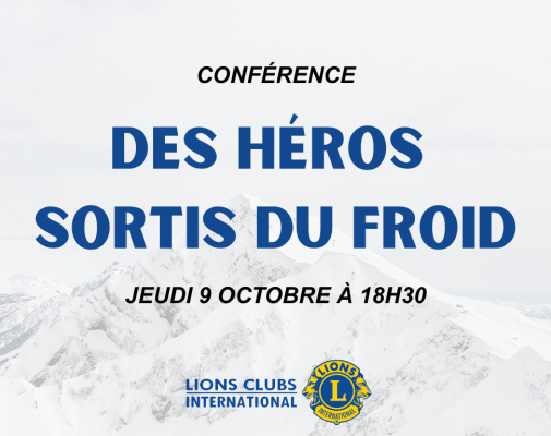 Des héros sortis du froid