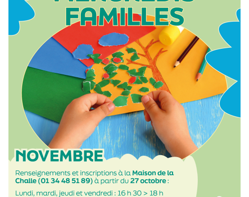 Mercredis famille novembre