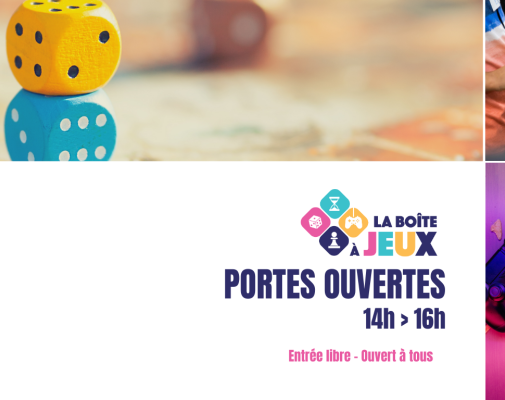 Portes ouvertes ludothèque La Boîte à Jeux