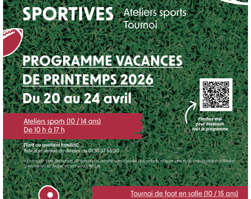 Vacances sportives avril