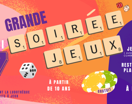 Soirée jeux ludothèque