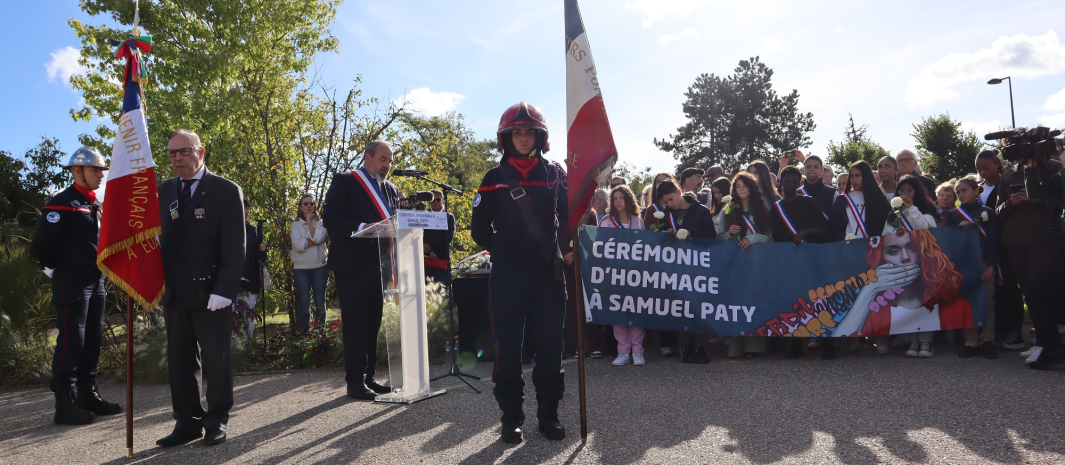 Hommage à Samuel Paty 