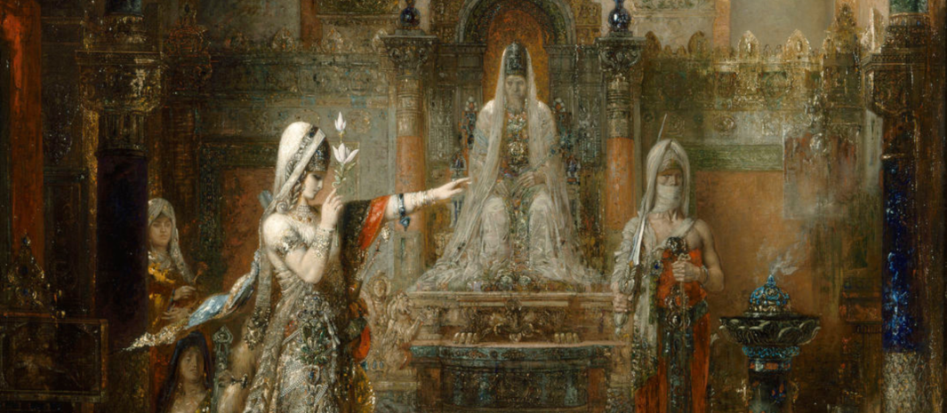 Gustave Moreau - Salomé dansant devant Hérode 