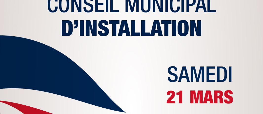 Installation CM - 21 mars 2026