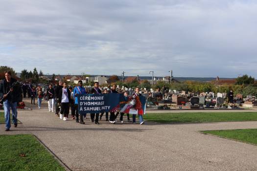 Hommage Samuel Paty