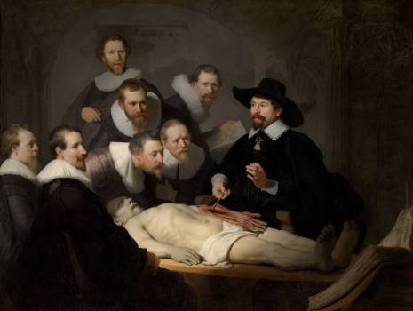 Rembrandt - La Leçon d'anatomie du docteur Tulp