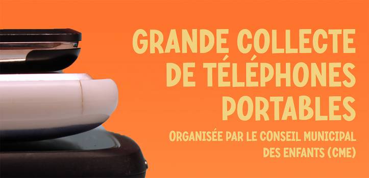 Grande collecte de téléphones portables 2023