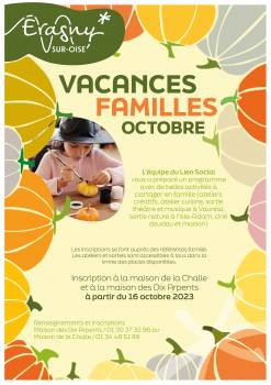 Vacances famille Octobre 2023