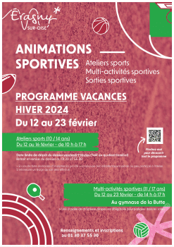Atelier sports hiver 2024 