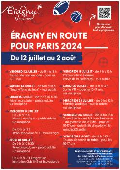 Éragny en route pour Paris 2024