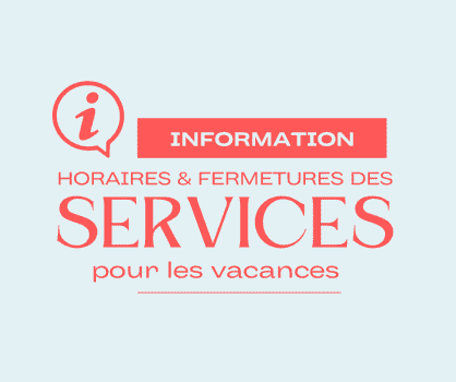 Fermeture des services