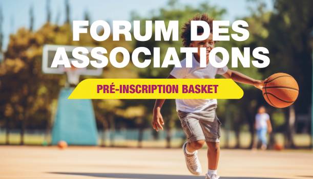 Forum des associations 2024 : basket