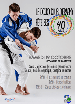 40 ans du Dojo Club Eragny