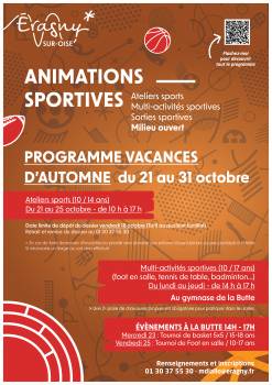Programme sport automne