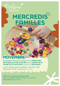 Mercredis famille novembre