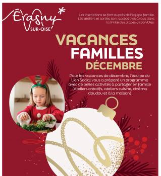 Vacances familles décembre 2024