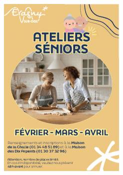 Ateliers seniors février-mars-avril