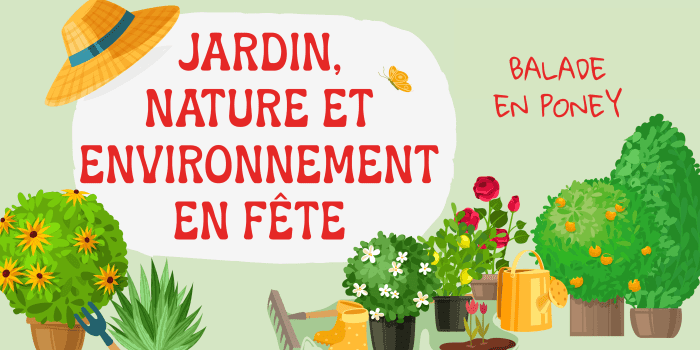 Balade en poney - Jardin et nature en fête