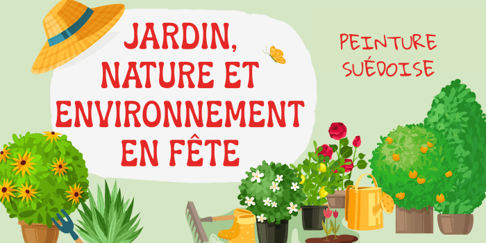 Atelier peinture suédoise - Jardin et nature en fête
