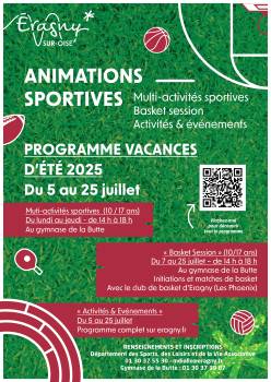 Ateliers Sport juillet 2025