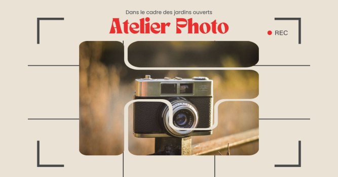 Jardins ouverts 2025 - Atelier photo