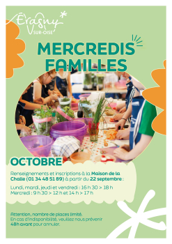Mercredis famille octobre 2025