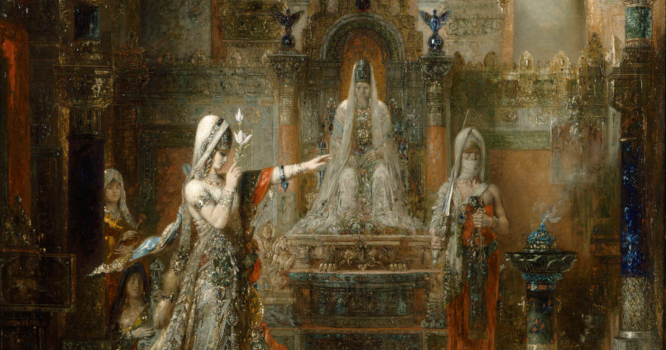 Gustave Moreau - Salomé dansant devant Hérode 