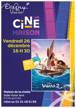 Ciné maison Vaiana 2