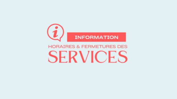 Fermeture des services - WEB