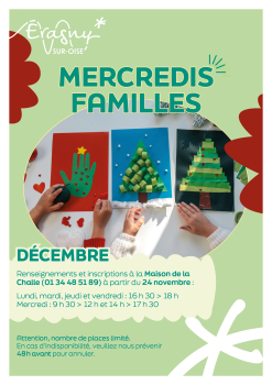 Mercredis famille decembre 2025