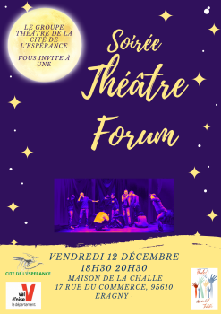 Soirée théâtre Cité de l'espérance