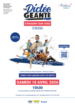 Dictée géante 2026
