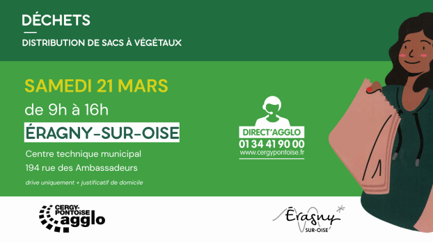 Distribution de sacs à végétaux 2026