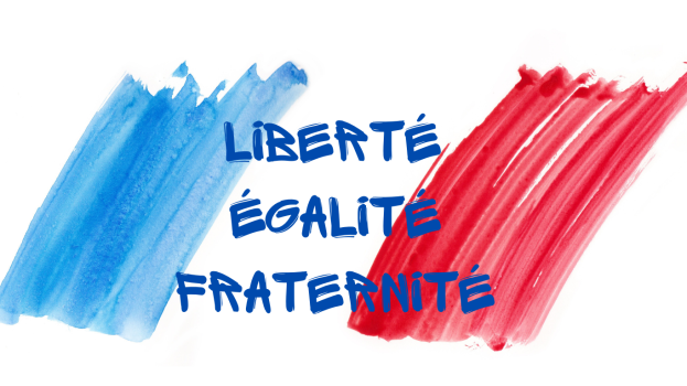 Drapeau français / France liberté égalité fraternité