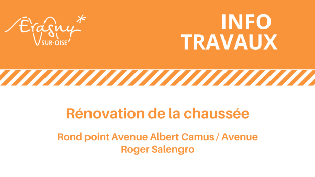 Info travaux - Avenue Albert Camus