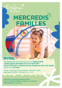 Mercredis famille avril 2026