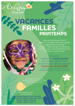 Vacances famille avril 2026